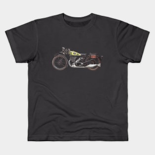 1932 Panther Redwing Motorcycle Kids T-Shirt